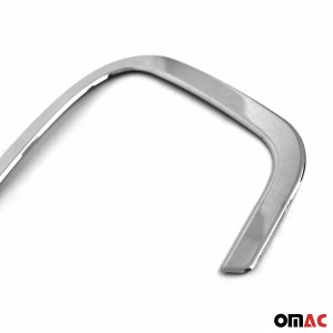 Jeep Renegade Fog Light Frame Cover - Omac - Gloss Silver - 2019-2024